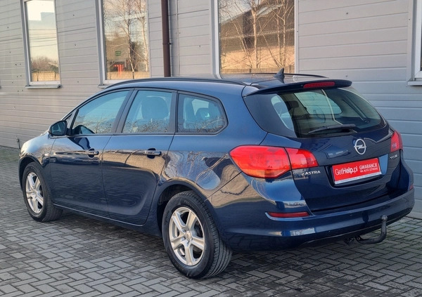 Opel Astra cena 22900 przebieg: 162000, rok produkcji 2012 z Kutno małe 352